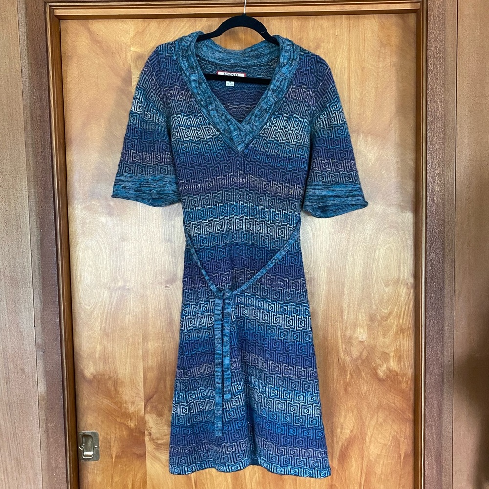 Beyond Threads alpaca sweater dress